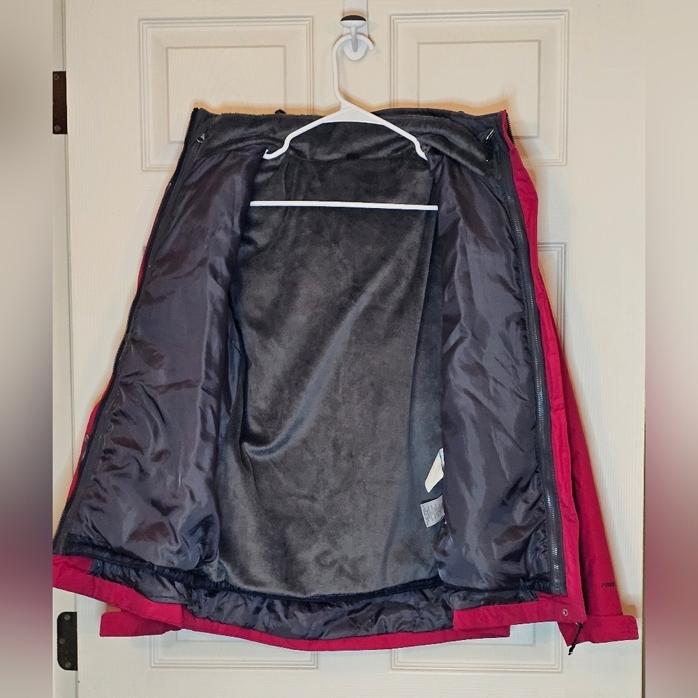 Free Country Women’s Summit II 3-in-1 Systems Jacket | Red Rose - Picture 2 of 6